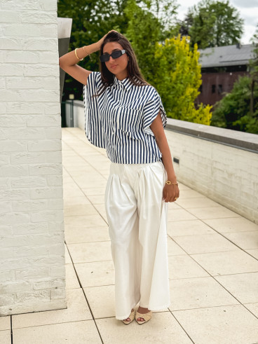 Pantalon Thaelya - Blanc