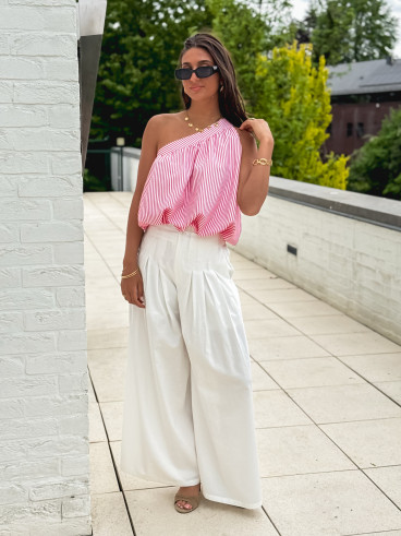 Pantalon Thaelya - Blanc
