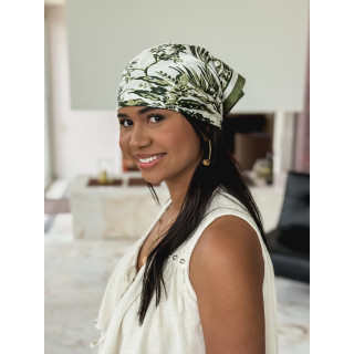 Foulard Aléonor - Kaki