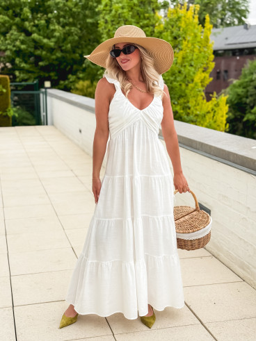 Robe Cazylia - Blanc