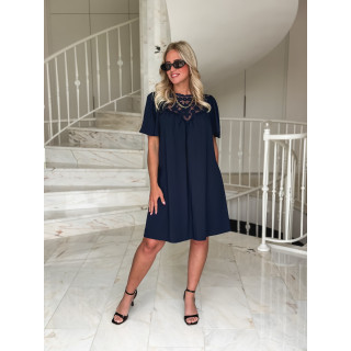 Robe courte Lylia - Bleu marine