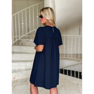Robe courte Lylia - Bleu marine