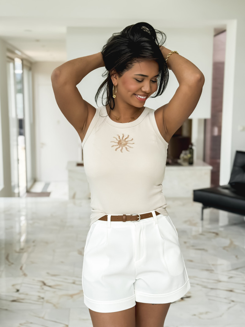 Débardeur Sun - Beige