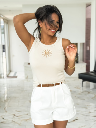 Débardeur Sun - Beige