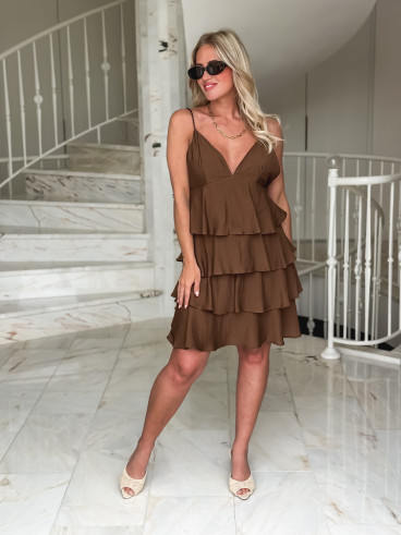 Robe Mydrelle - Chocolat