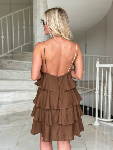 Robe Mydrelle - Chocolat