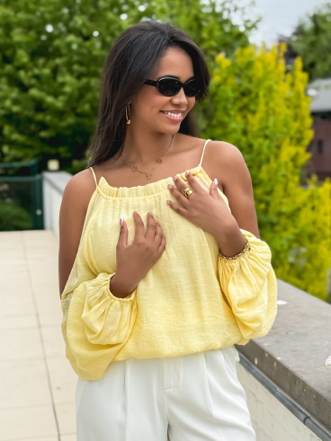 Blouse Daliana - Jaune
