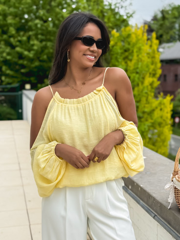 Blouse Daliana - Jaune