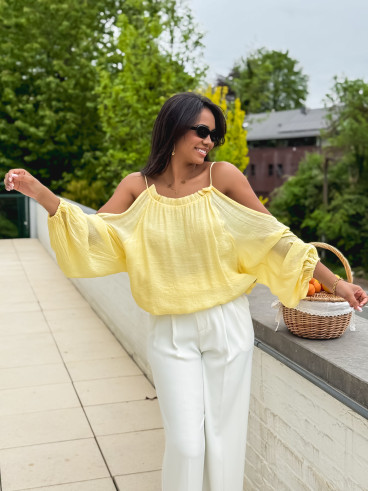 Blouse Daliana - Jaune