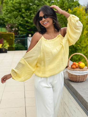 Blouse Daliana - Jaune