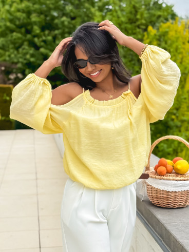 Blouse Daliana - Jaune