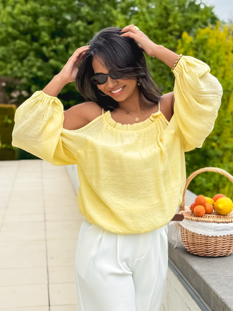 Blouse Daliana - Jaune
