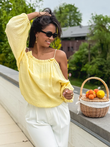Blouse Daliana - Jaune