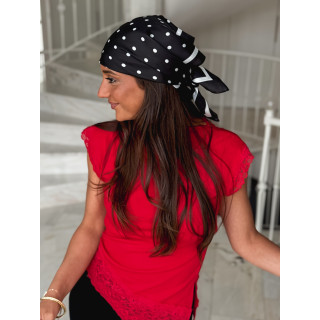 Foulard Victoria - Noir