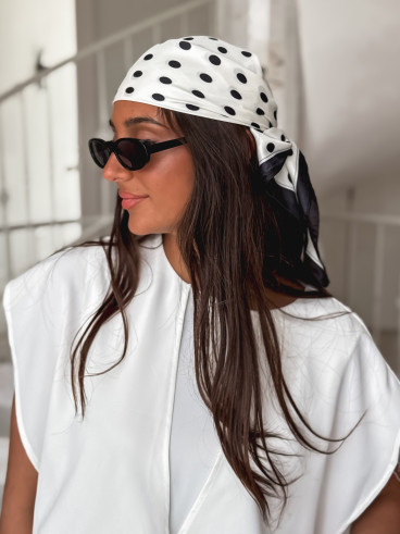 Foulard Victoria - Blanc