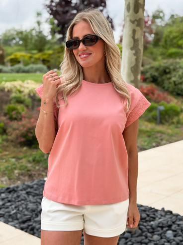 T-shirt Melinia - Rose