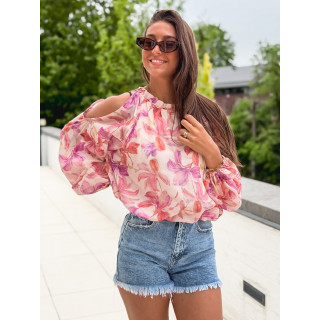 Short en jeans Ysalina - Bleu