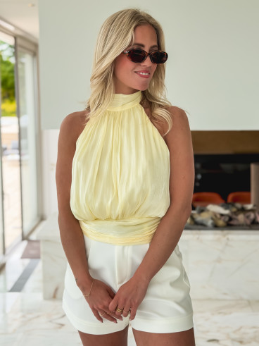 Blouse Annelise - Jaune