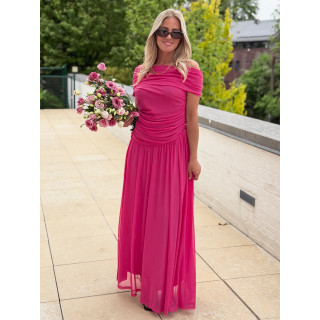 Robe longue Uliah - Fuchsia