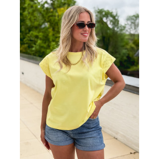 T-shirt Melinia - Jaune