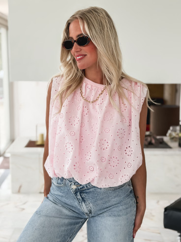 Blouse Elozia - Rose
