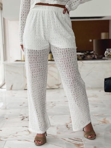 Pantalon Elyndra - Blanc