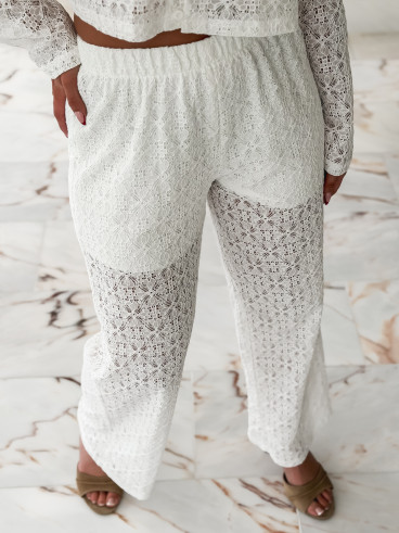 Pantalon Elyndra - Blanc