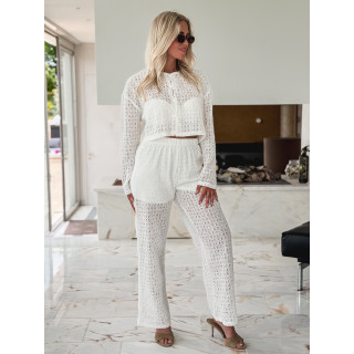 Pantalon Elyndra - Blanc