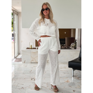 Pantalon Elyndra - Blanc