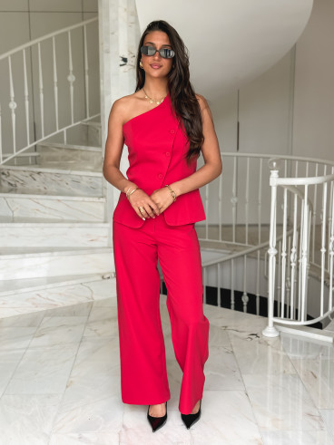 Gilet Isyelle - Rouge