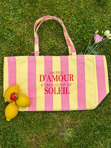 Sac Soleil - Rose/Jaune