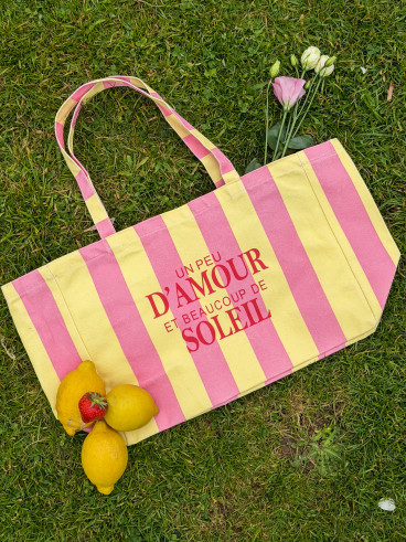 Sac Soleil - Rose/Jaune
