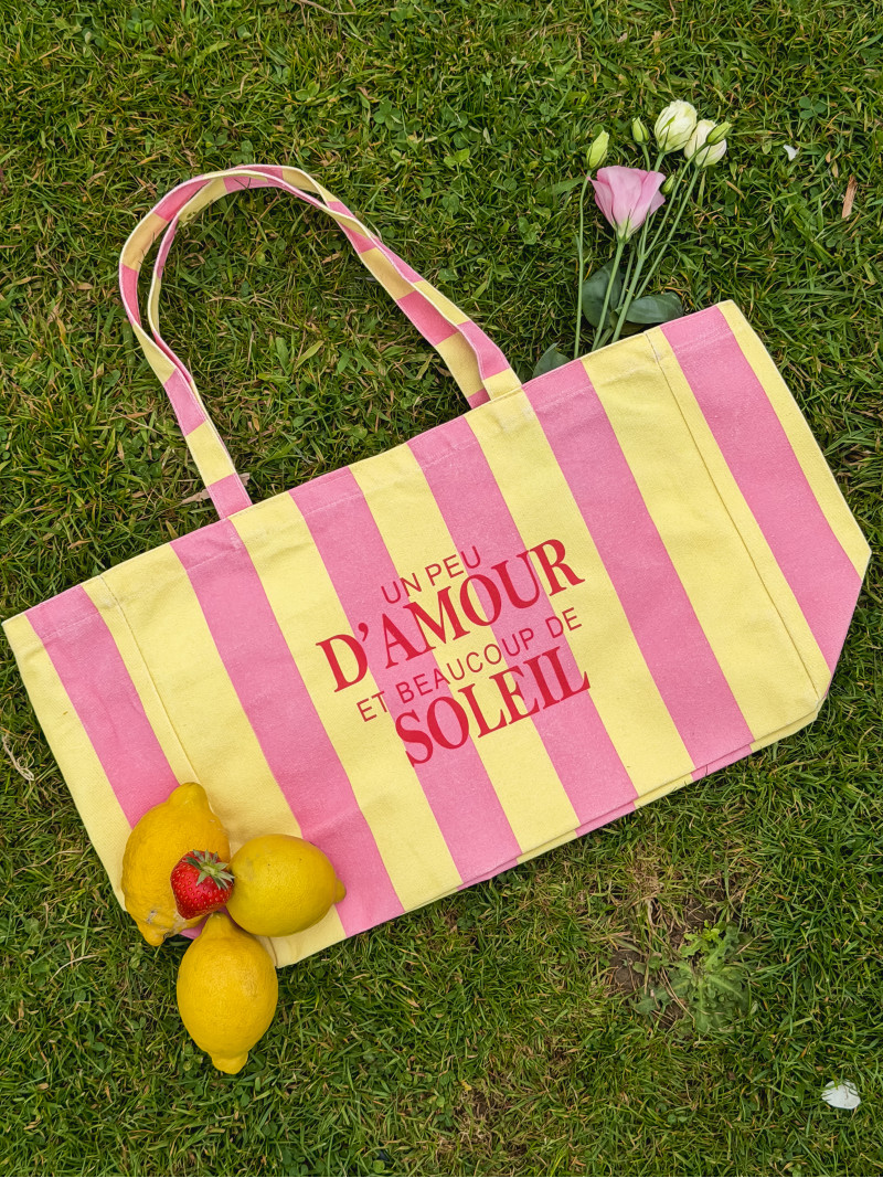 Sac Soleil - Rose/Jaune