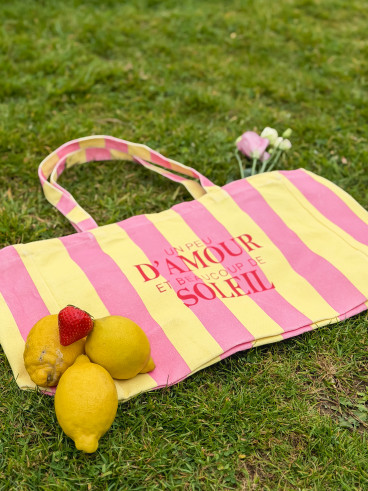 Sac Soleil - Rose/Jaune