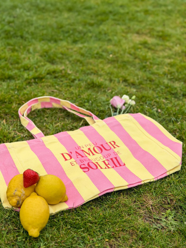 Sac Soleil - Rose/Jaune