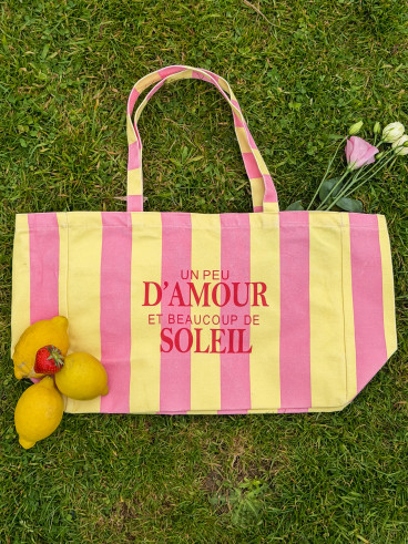 Sac Soleil - Rose/Jaune