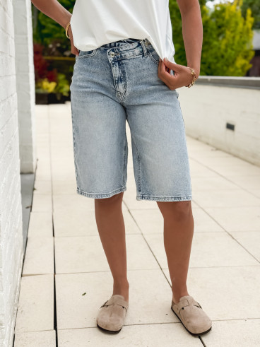 Bermuda en jeans Jeneva - Bleu