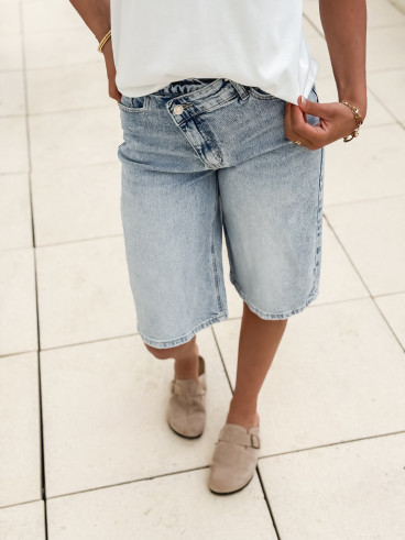 Bermuda en jeans Jeneva - Bleu