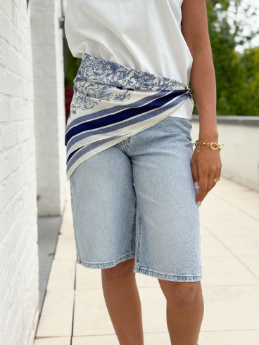 Foulard Aelis - Bleu