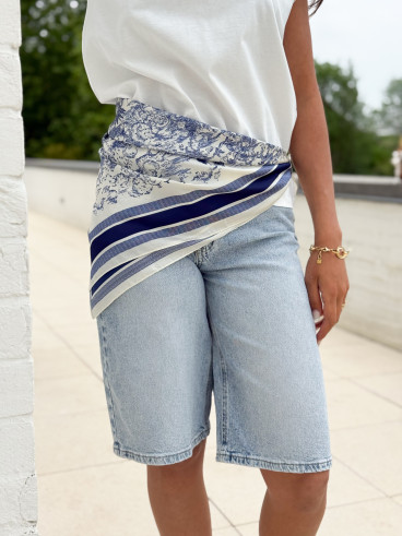 Foulard Aelis - Bleu