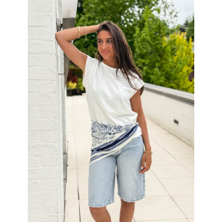 Foulard Aelis - Bleu