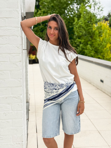 Foulard Aelis - Bleu