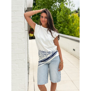 Foulard Aelis - Bleu