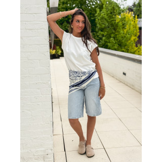 Foulard Aelis - Bleu