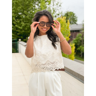 Blouse Amélya - Beige