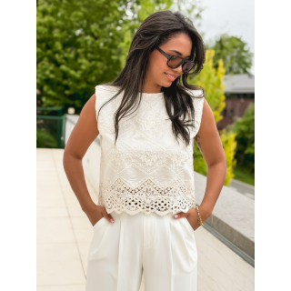 Blouse Amélya - Beige