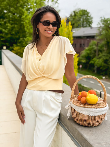 Blouse Lauriane - Jaune