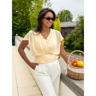 Blouse Lauriane - Jaune