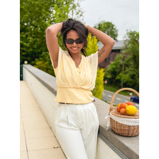 Blouse Lauriane - Jaune