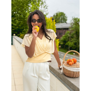 Blouse Lauriane - Jaune